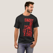 まるで木のように光る、蜜のように甘い Tシャツ (正面フル)