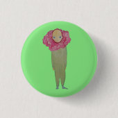 まるで花のように 缶バッジ (正面)