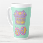 まるで魔法眼鏡90年代のスタイル カフェラテマグ (左アングル)