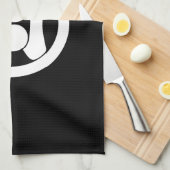 【まるにわたなべぼし】星紋。 キッチンタオル (四つ折り)