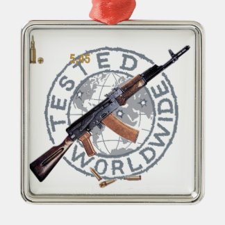 まれなカラシニコフ自動小銃のロシアのな軍隊のカラシニコフ銃の軍隊 メタルオーナメント