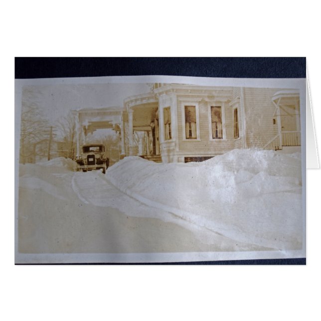 まれなヴィンテージの自動車およびビクトリア時代の人の家の写真 (正面横)