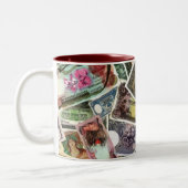 まれな世界の銀行券 ツートーンマグカップ (左)