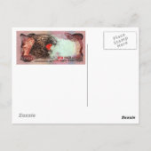 まれな世界の銀行券 ポストカード (裏面)