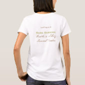 まれな生存者 Tシャツ (裏面)