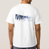 まれな病気日BTHSの認識度のワイシャツ Tシャツ (裏面)