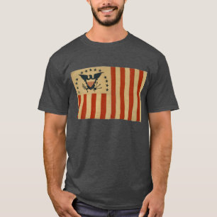 まれな米国の密輸監視艇サービス旗 Tシャツ