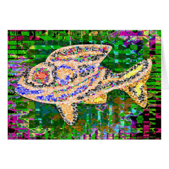 まれな金魚-創造的な芸術 (正面横)