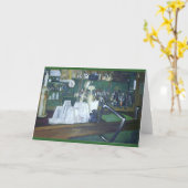 まれなOldeの時間メッセージカード カード (黄色い花)