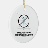 まれに私は達します均衡(経済学)に セラミックオーナメント (右)