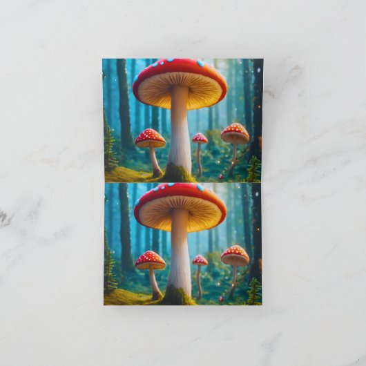 まろやかなキノコ カード (内部)