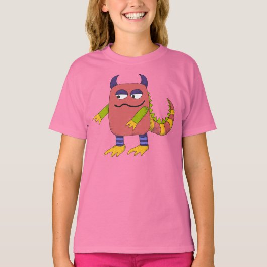 まろやかな怪物 Tシャツ (正面)