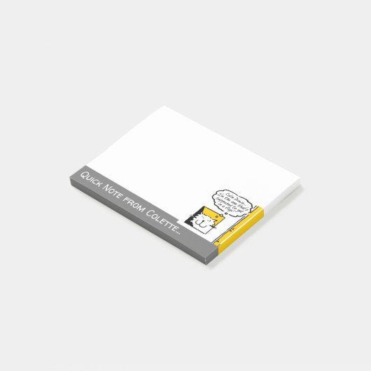 まんが猫とフラップデザインの猫 ポストイット (アングル)