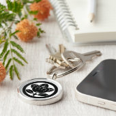 まんだらんの輪 キーホルダー (側面)