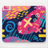 ま保たは独自のデザイン&文字マウスパッドを作成 マウスパッド (正面)