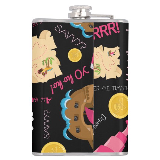 ま保たは独自のフラスコを作成し、6oz。スキットル フラスク (裏面)