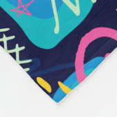 ま保たは独自の光沢ラッピング紙を作成する フリースブランケット (角)