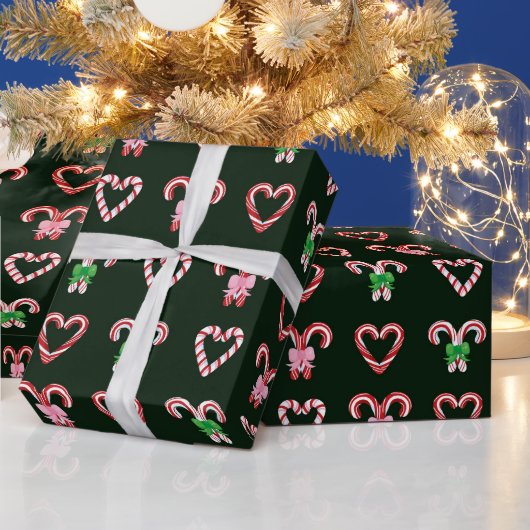 ま保たは独自の光沢ラッピング紙を作成 ラッピングペーパー (クリスマス)