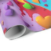 ま保たは独自の光沢ラッピング紙を作成 ラッピングペーパー (ロールコーナー)