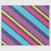 ま保たは独自の光沢ラッピング紙を作成 ラッピングペーパー (フラット)