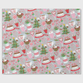 ま保たは独自の光沢ラッピング紙を作成 ラッピングペーパー (フラット)