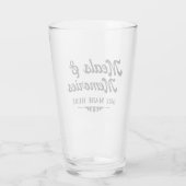 ま保た自分の – mag巨大なコーヒーマグのグラスをデザイン タンブラーグラス (裏面)