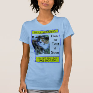 ま恋しく思だねこか犬か薄い青のTシャツ Tシャツ
