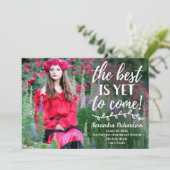 ま最高のだ写真の卒業来を重ねて行く 招待状 (スタンド正面)