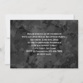 ま最高のだ写真の卒業来を重ねて行く 招待状 (裏面)