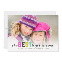 ま最高のだ～していない来 |クリスマス |フォトカード