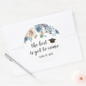 ま最高のだ～しない来 |ダスティフローラ卒業 ラウンドシール (封筒)