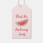 みかんの感謝のギフトタグ ギフトタグ (正面)