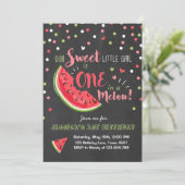 みかんの誕生日招待状 メロン サマー パーティー 招待状 (スタンド正面)