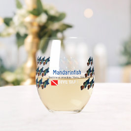 みかん流の ステムなしワイングラス