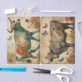 みごとな牛 薄葉紙 (クラフト)