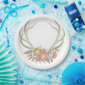 みすぼらしいアントラー ペーパープレート (パーティー)