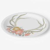 みすぼらしいアントラー ペーパープレート (アングル)