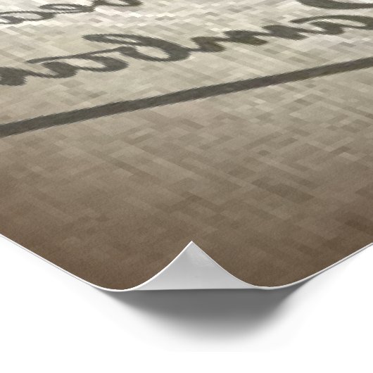 みすぼらしいエレガンスシャンデリアビクトリアンヴィンテージ ポスター (角)