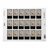 みすぼらしいエレガンスシャンデリアビクトリアンヴィンテージ ラベル (フルシート)