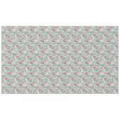 みすぼらしいシックかわいらしヴィンテージクリスマス テーブルクロス (正面(横))