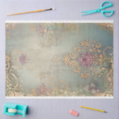 みすぼらしいシックでマスクの少ないパターン、古いエフェクトアート 薄葉紙 (クラフト)