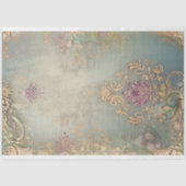 みすぼらしいシックでマスクの少ないパターン、古いエフェクトアート 薄葉紙 (正面)