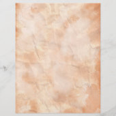 みすぼらしいシックで紅茶のステンドン紙 (裏面)