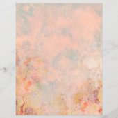 みすぼらしいシックで紅茶のステンドン紙 (正面)