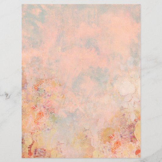 みすぼらしいシックで紅茶のステンドン紙 (正面)