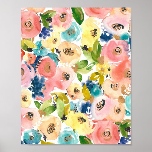 みすぼらしいシックなウォールアート、みすぼらしいシックなホームデコル ポスター (正面)