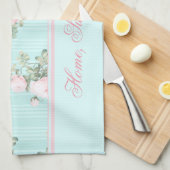 みすぼらしいシックなキッチンタオルホーム、スイートホーム、カスタム キッチンタオル (四つ折り)