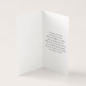 みすぼらしいシックなクリスマスカードの箱 (内部)