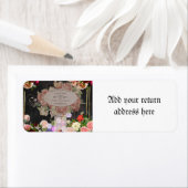 みすぼらしいシックなコラフランスのージ、シック、カントリーの素朴な、fl ラベル (インサイチュ)