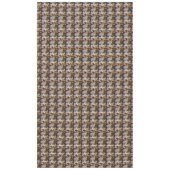 みすぼらしいシックなコラージュフランスの、シックな、田舎の田舎風 テーブルクロス (正面)